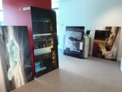 Closer - Producción - Tintas UVI impresión directa sobre dibond - Canon